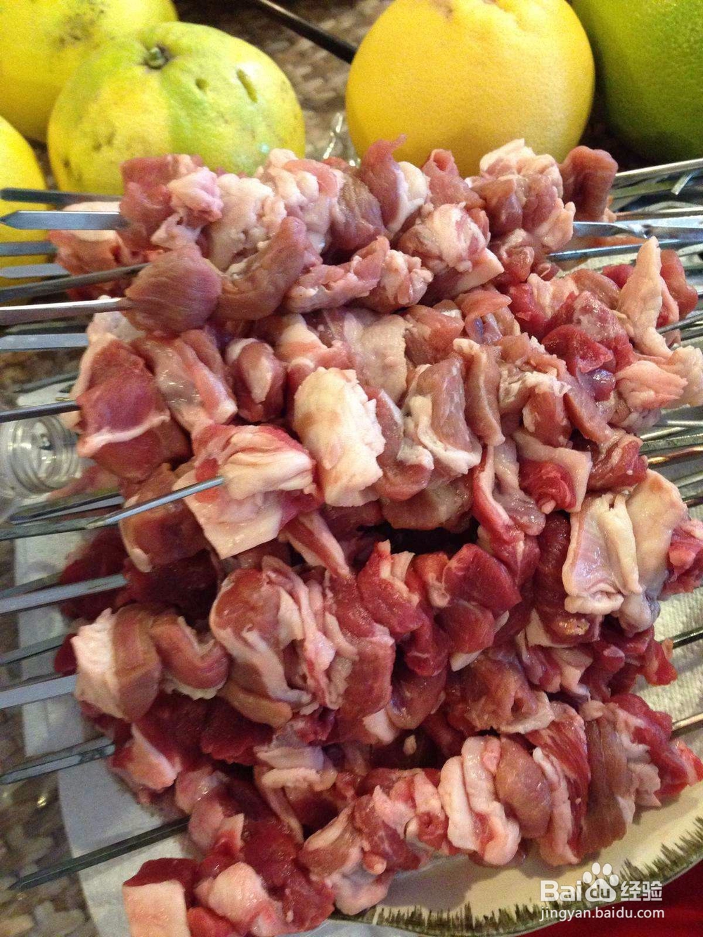 炸羊肉串的做法