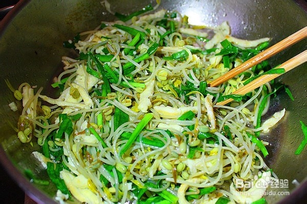 凉拌自发绿豆芽