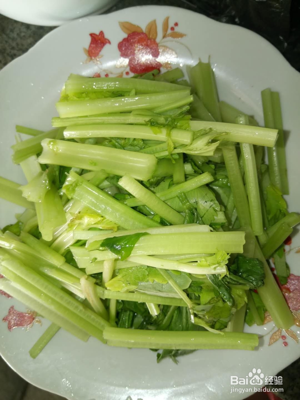 肉末芹菜的做法 家常菜好吃