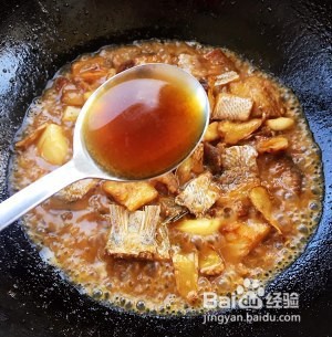 姜烧五花肉米鱼干