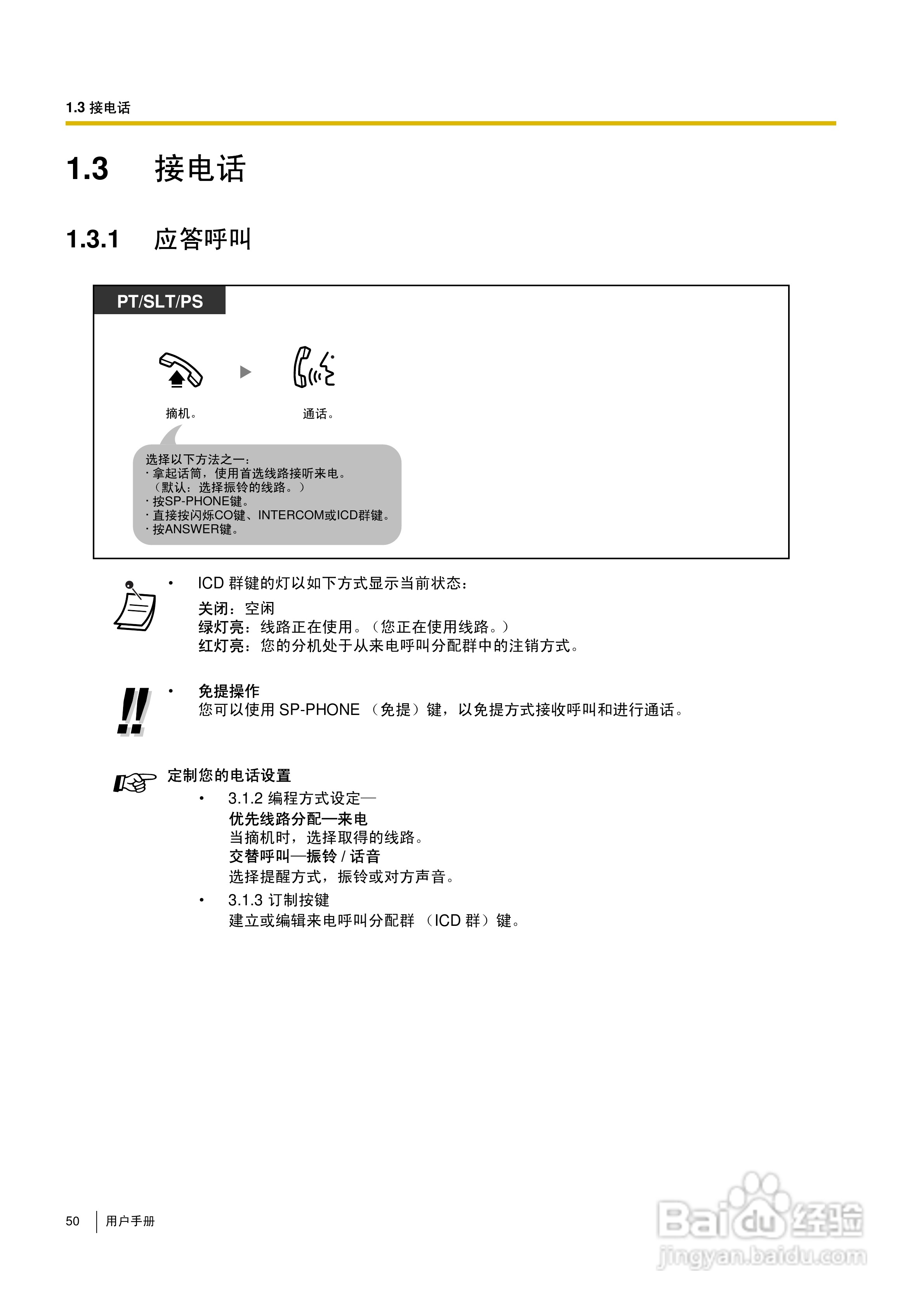 Panasonic KX-TDA30/TDA100/TDA200/TDA600电话交换机:[5]