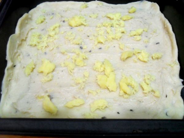 方形培根香菇披萨