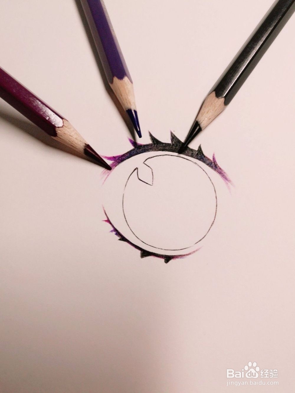 动漫人物混色眼睛教程