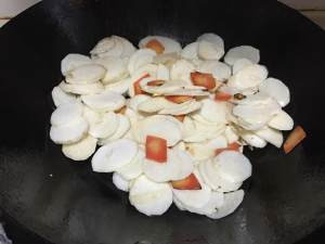 清炒山药 的简单制作