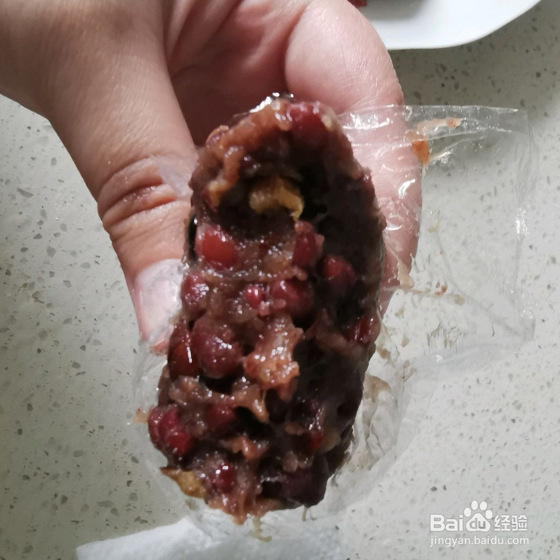 粘豆包杂粮料足的做法