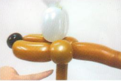 魔法气球造型系列之精品气球小狗