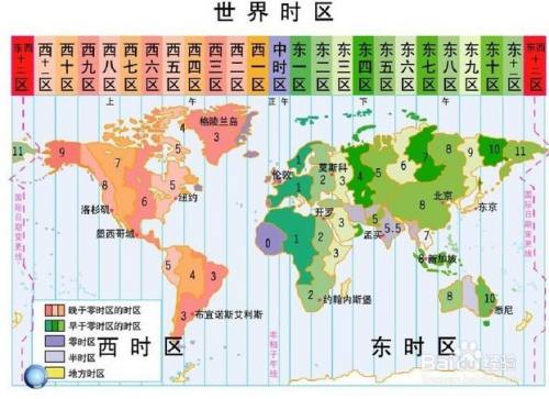 Win10：如何知道其他地方与本地时差？