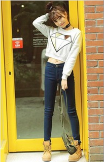 内搭这样穿时尚又可爱