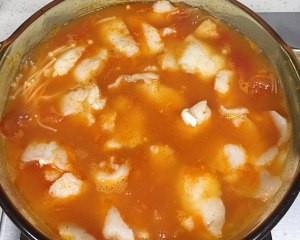 番茄鱼的制作方法