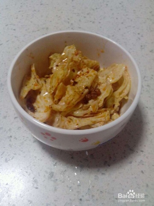 简单的跳水白菜做法，跳水泡菜清脆爽口