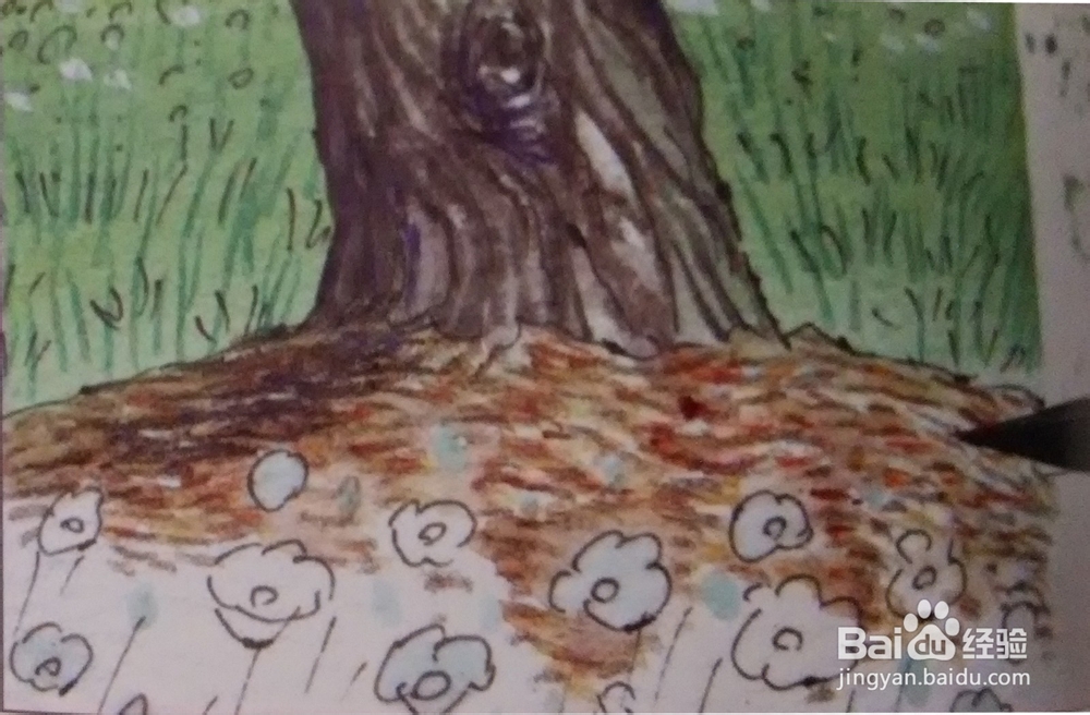 花草树木风景的画法