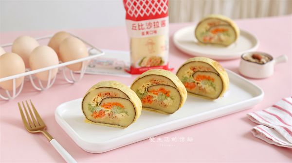 土豆泥沙拉蛋卷