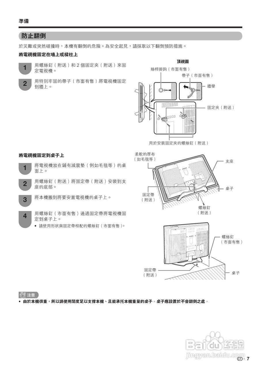 声宝LC-42BX5H型液晶电视机说明书:[1]