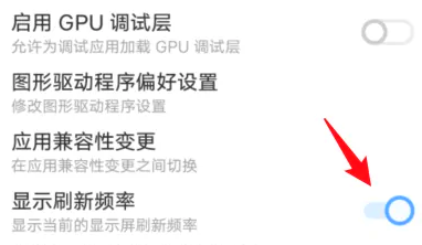 iqoo手机怎么开启显示刷新频率