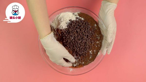 巧克力手拌面包