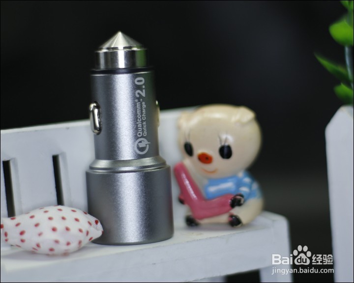 JDB品牌QC2.0双口USB车充开箱晒物