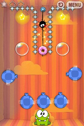 ★iPhone★糖果怪兽礼物盒第21/22关攻略