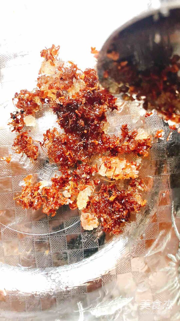 桂花板栗的做法