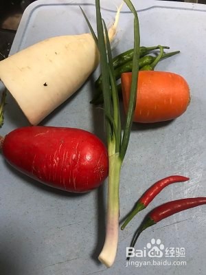 食补养生凉拌萝卜丝