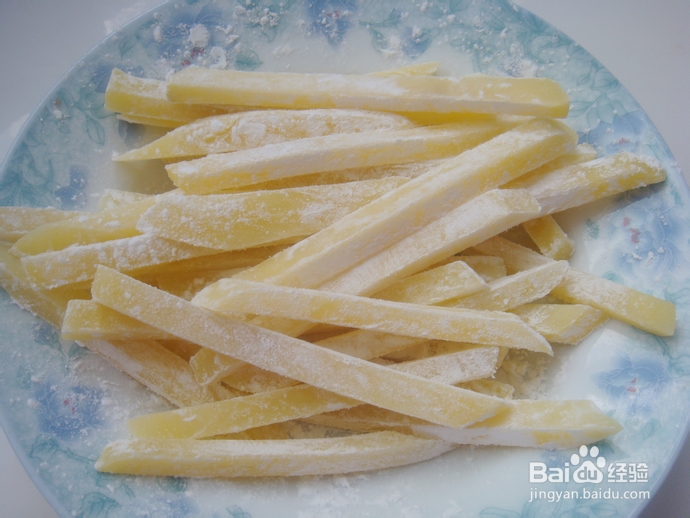 自制'KFC'风味炸薯条