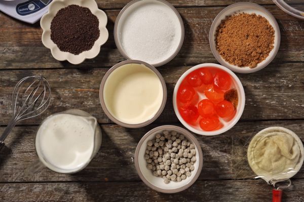 黑糖珍珠奶茶吨吨桶