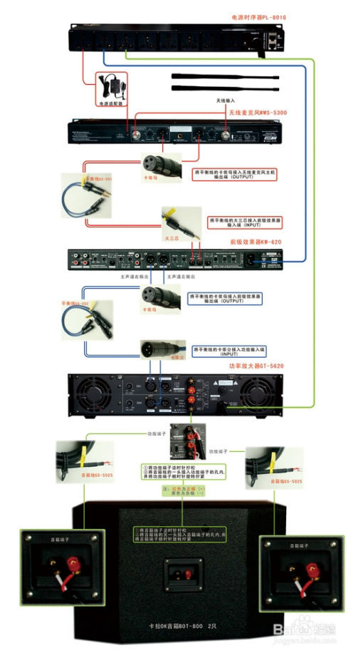 ktv系统接线图解