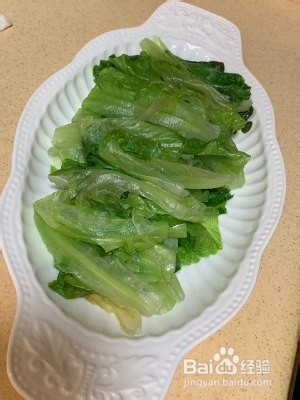 蚝油生菜的做法