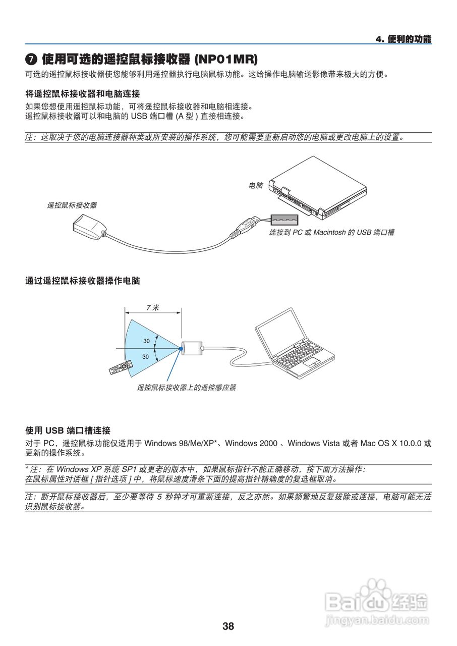NEC NP1250+型投影机说明书:[5]