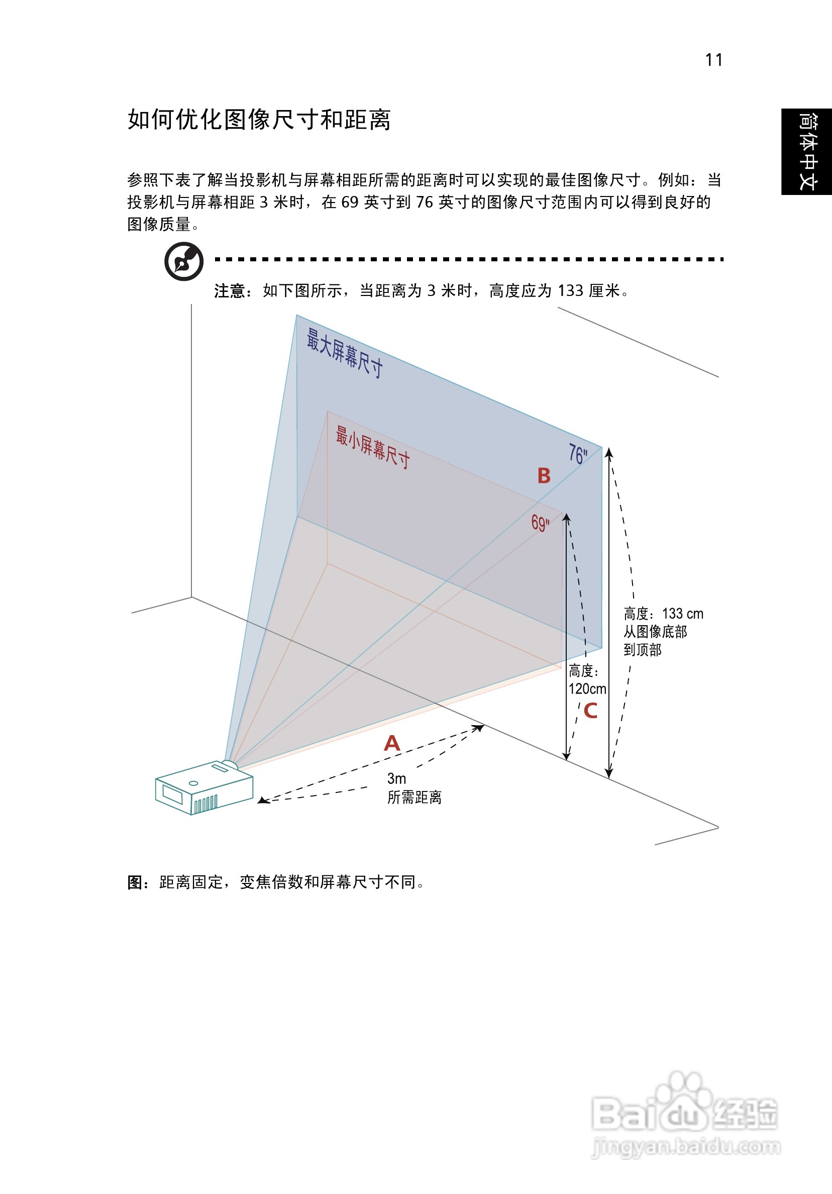 宏基X1161A投影机使用说明书:[3]