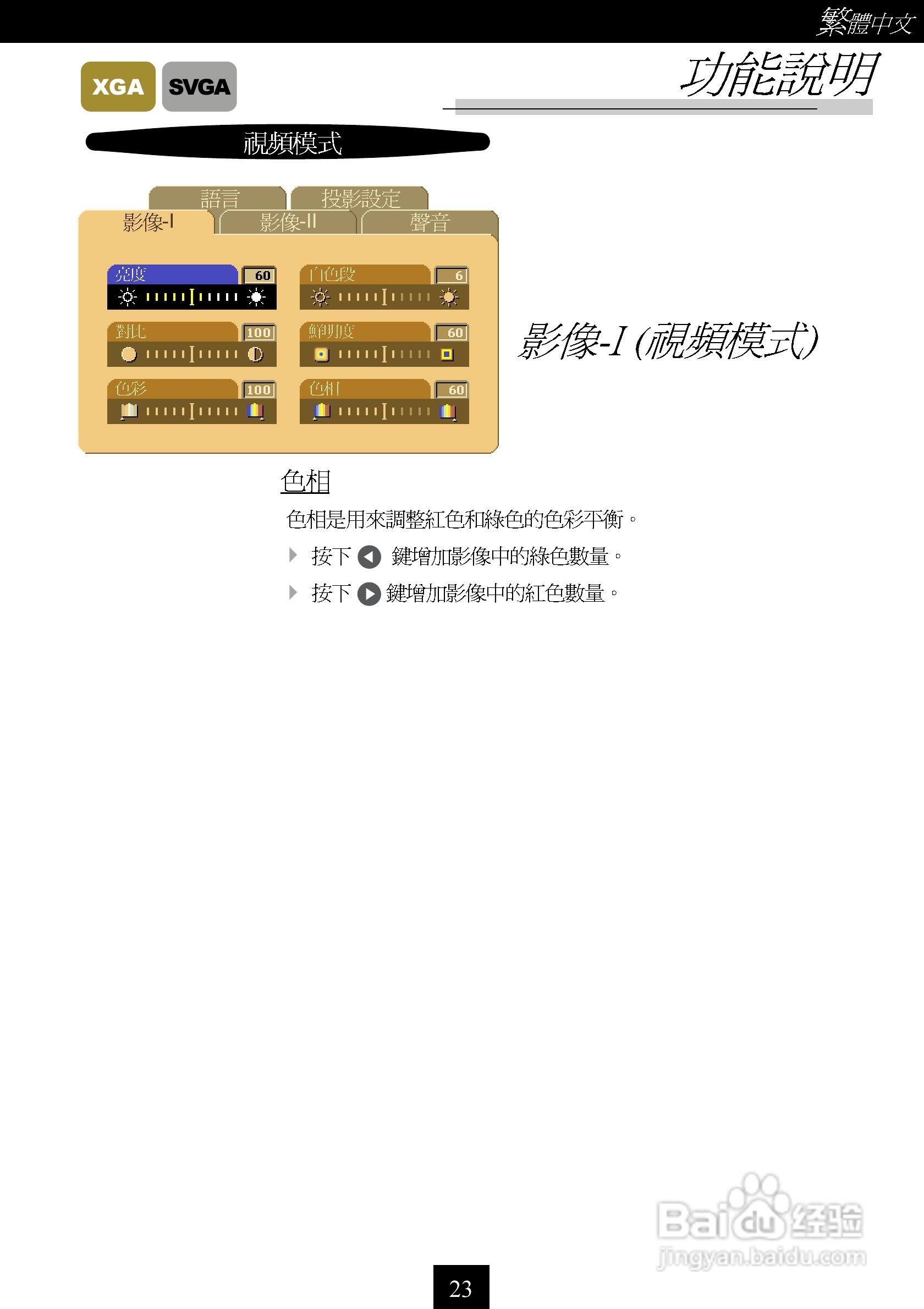 奥图码 H50投影机说明书:[3]