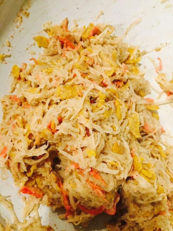 三文鱼培根土豆塔