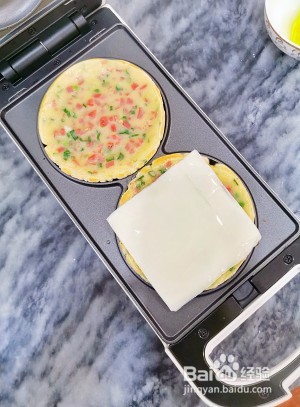 家庭版自制轻食芝士蛋堡