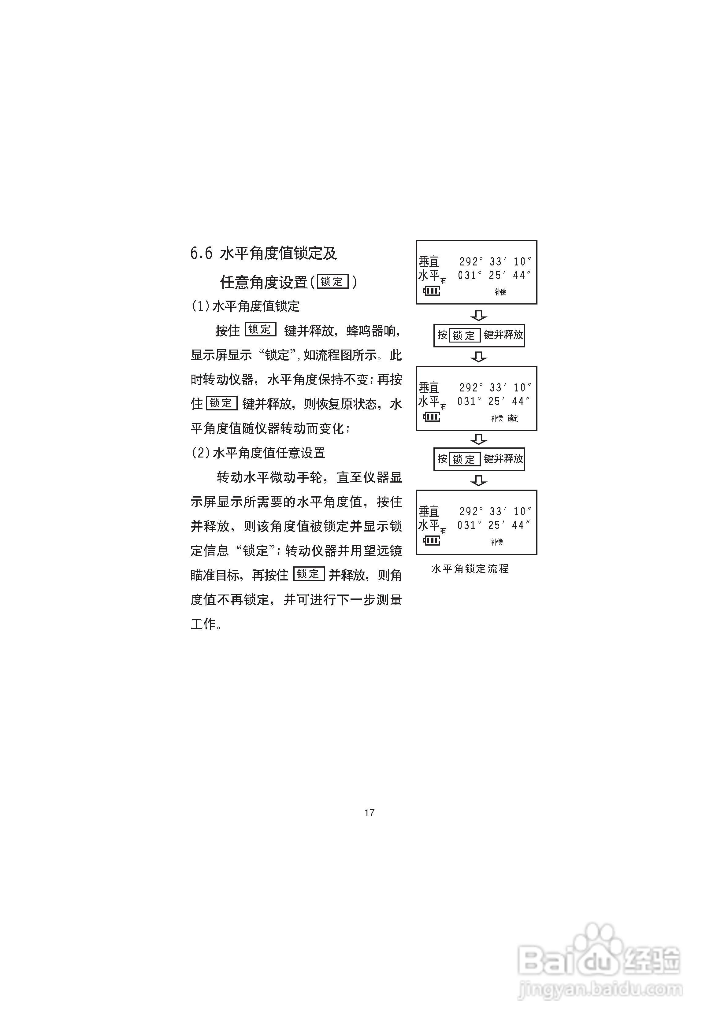 一光电子经纬仪LT205使用说明书:[3]