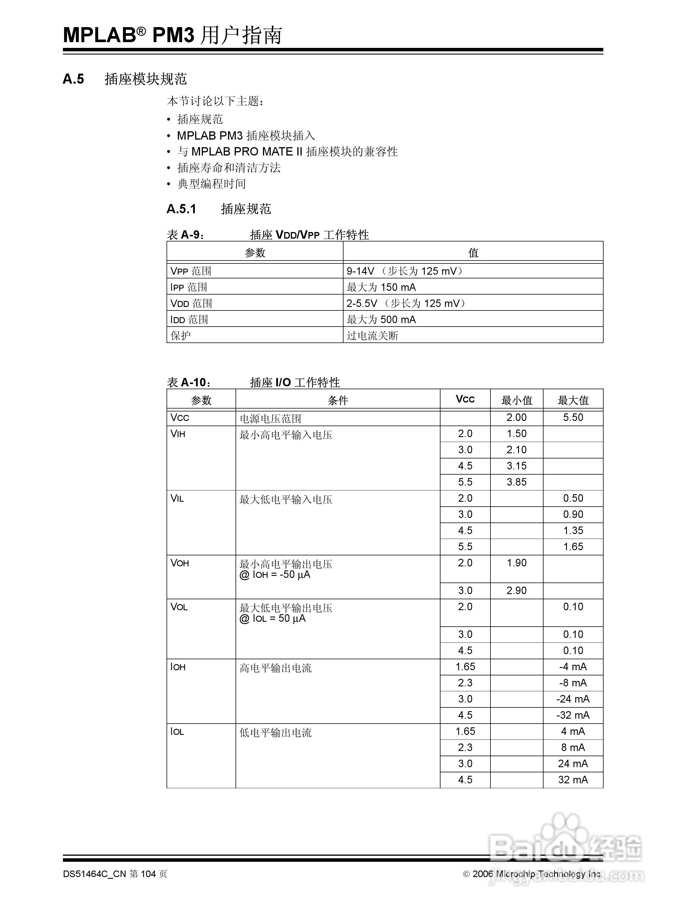MICROCHIP MPLAB PM3脱机批量编程器说明书:[11]