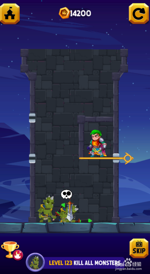 Hero Rescure 2的Level 123怎样通关?