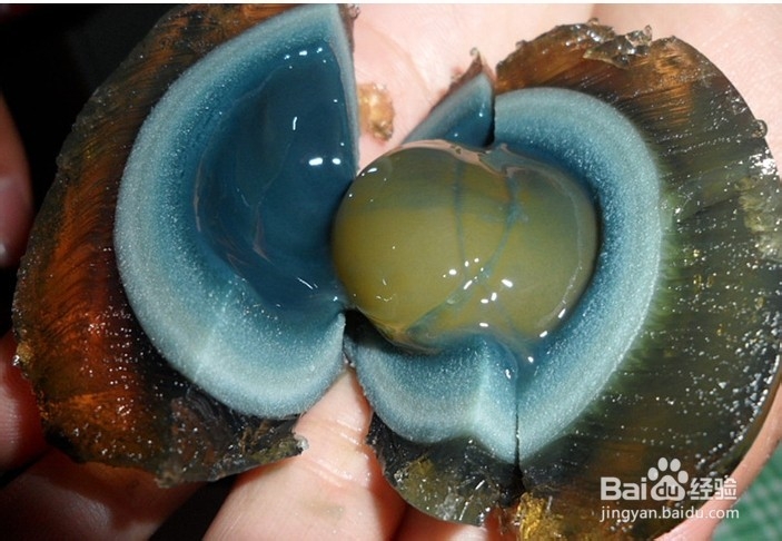 利用缝衣服的线切皮蛋