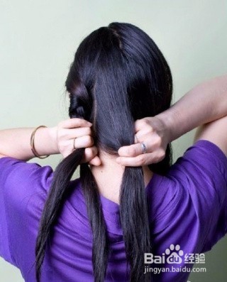 优雅心机侧马尾