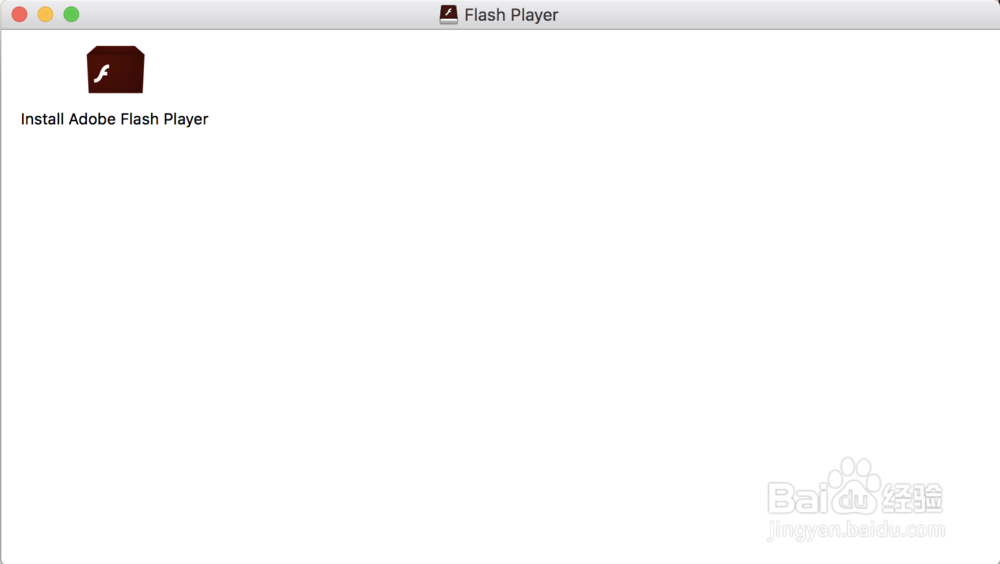 苹果电脑Mac OS如何安装flash播放器