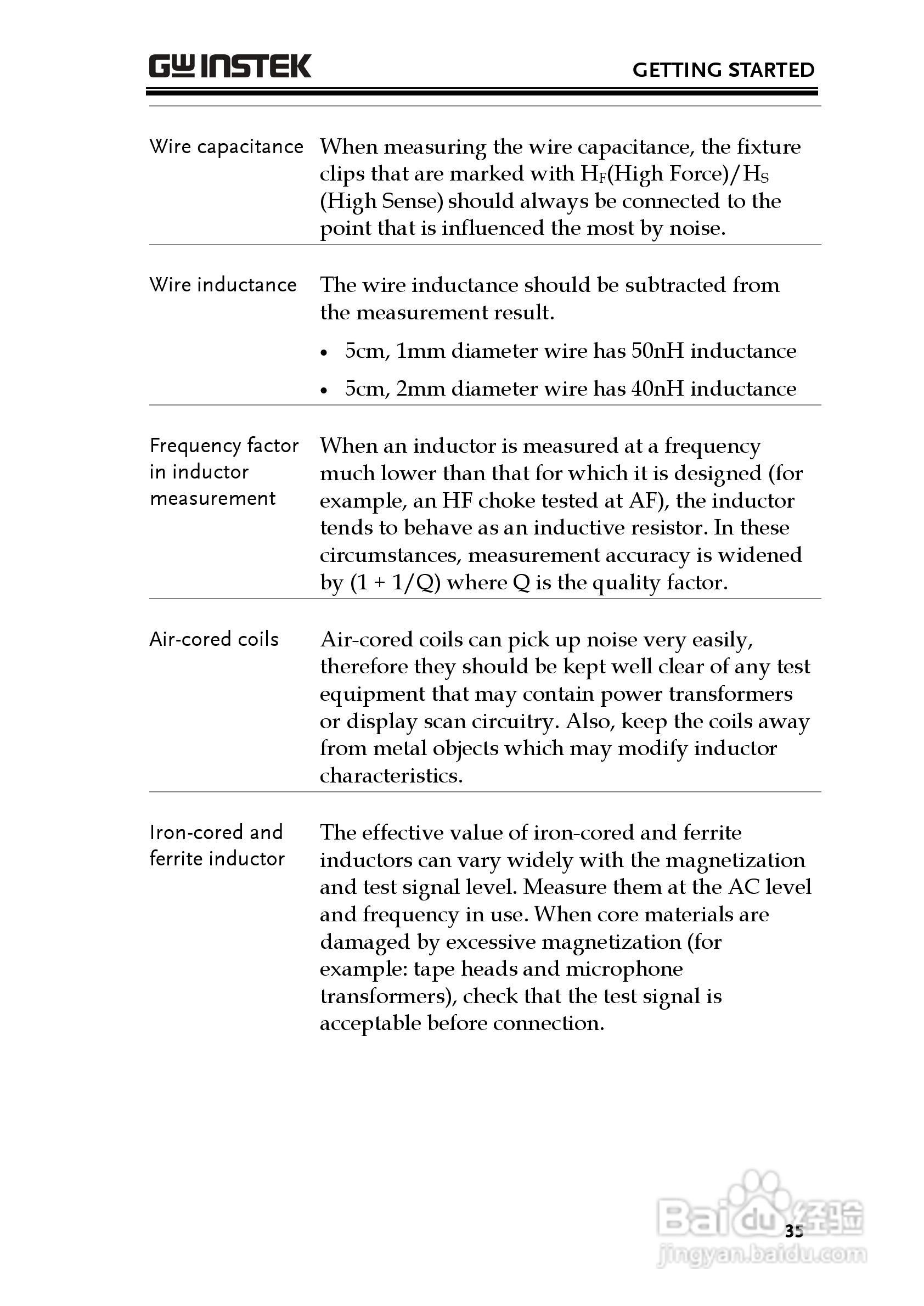 固纬LCR-8105G高精度LCR测试仪使用说明书:[4]