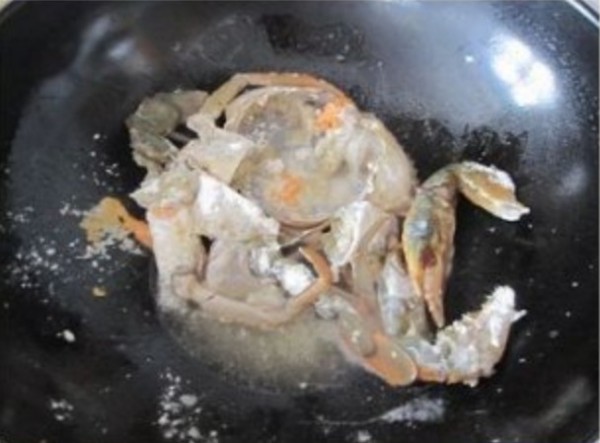 姜葱青蟹炒年糕