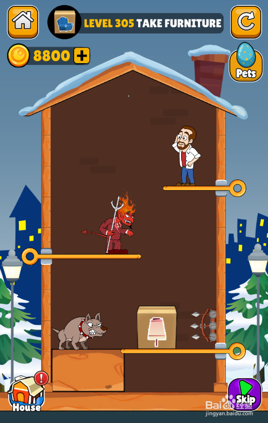 Home Pin的LEVEL 305如何通关?