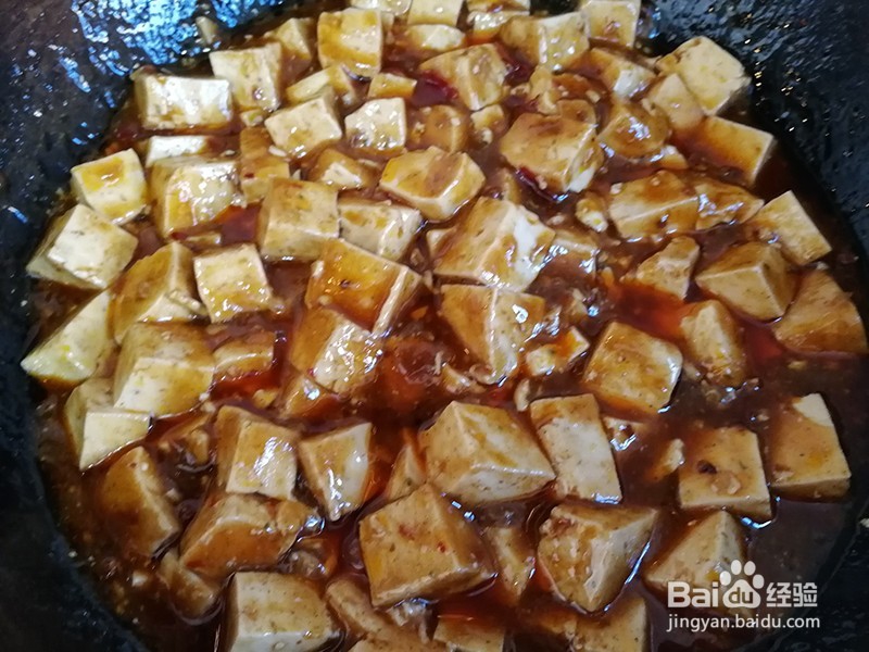 白玉北豆腐,家常麻婆豆腐的做法