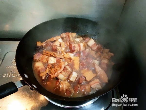 笋干烧肉的步骤