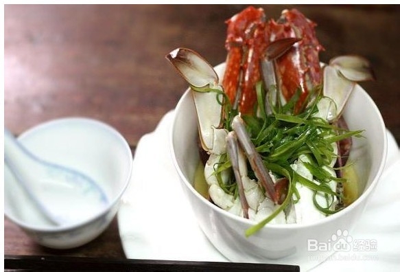 教你如何做葱油倒立蟹