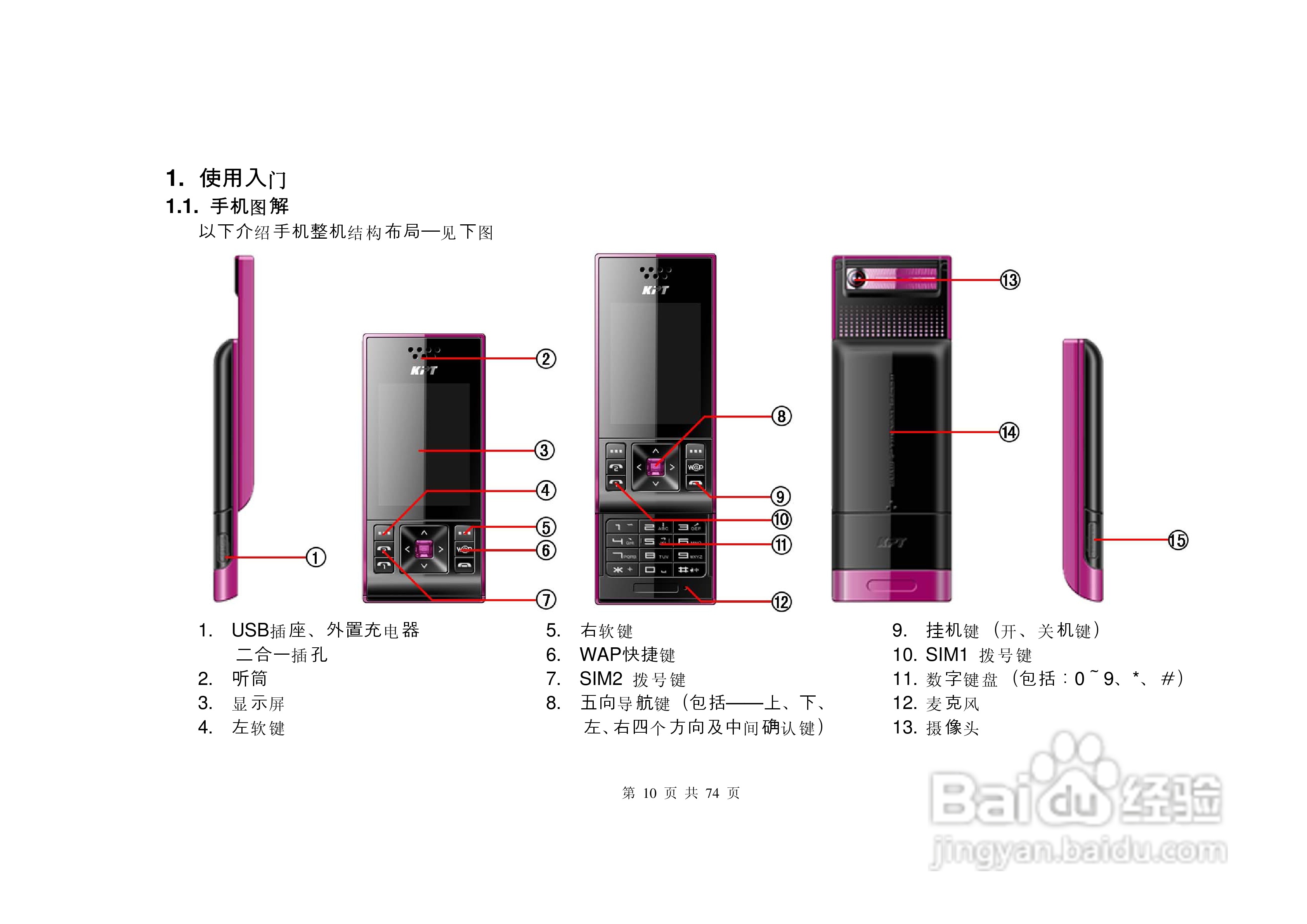 E尚S8600手机说明书:[1]
