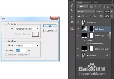 PS怎么打造唯美的暗调室内人像?