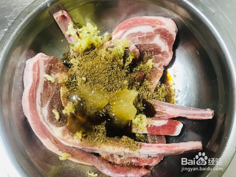 当法切羊排邂逅中式烹饪的做法