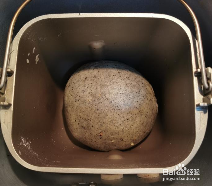 面包机做黑芝麻核桃吐司的做法