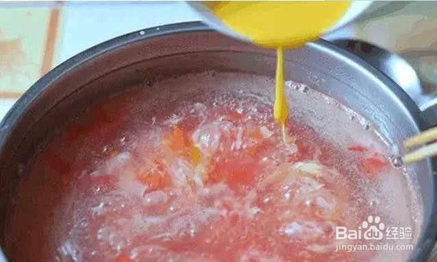 西红柿鸡蛋汤的正宗做法