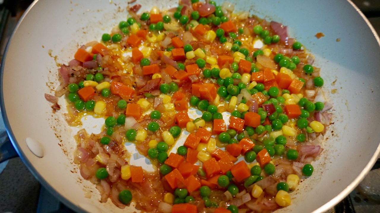 让你垂涎欲滴的辣海鲜意粉！